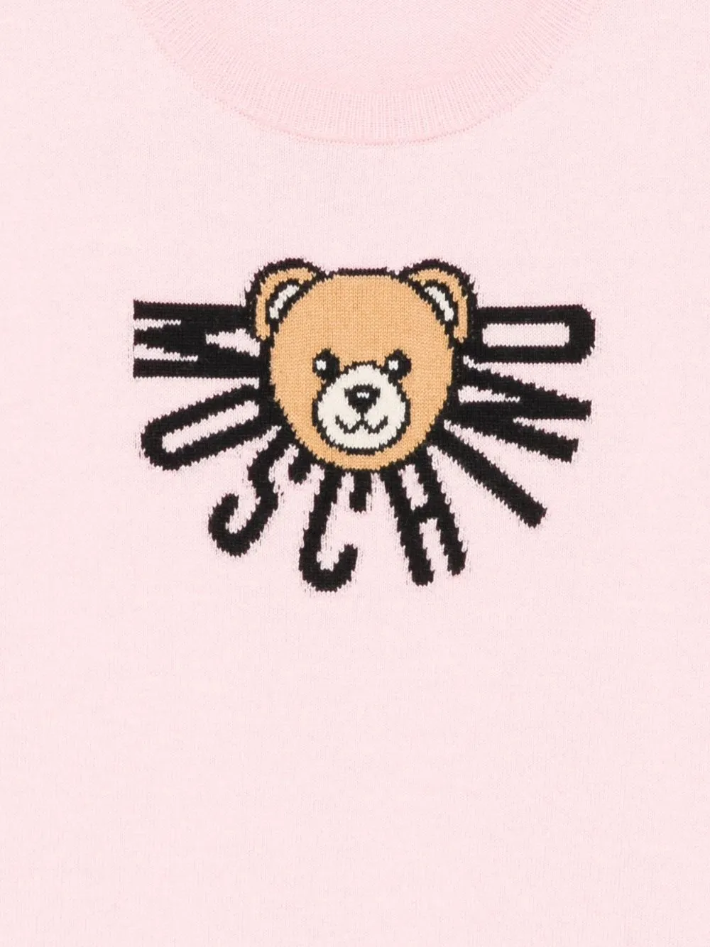 Teddy Logo Cotton-Wool Sweater