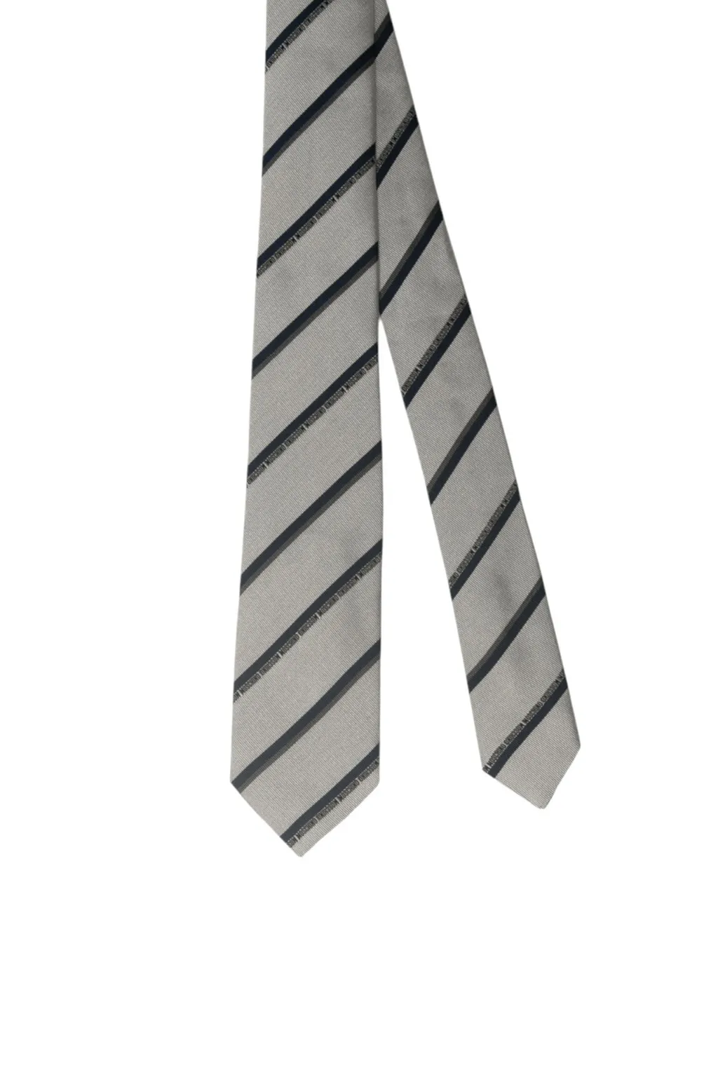 Striped Print Tie