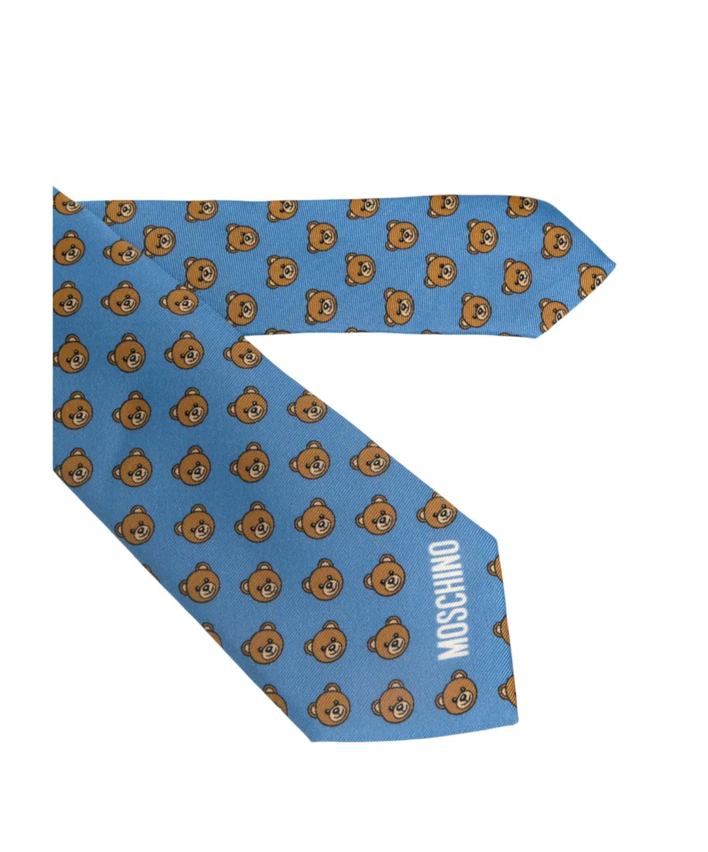 Logo Print Tie