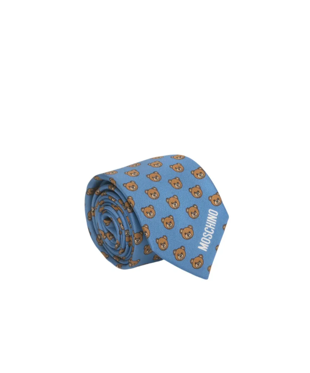 Logo Print Tie