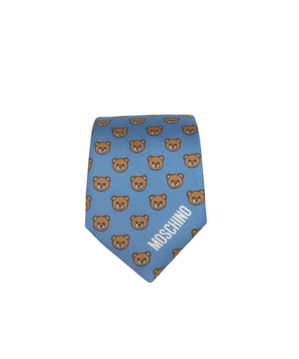 Logo Print Tie