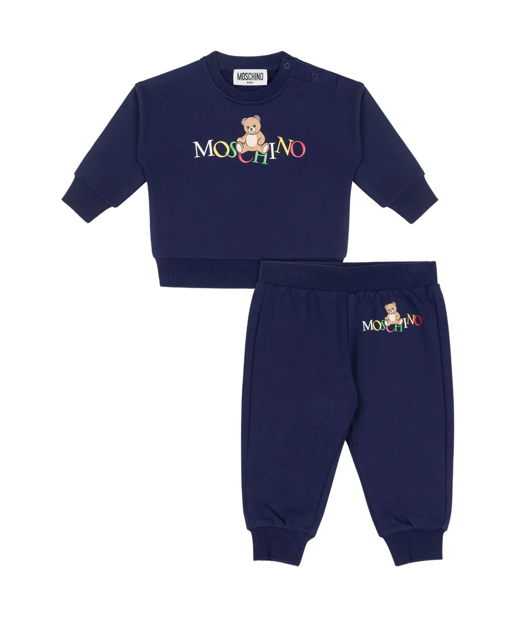 Logo-Printed Tracksuit Set
