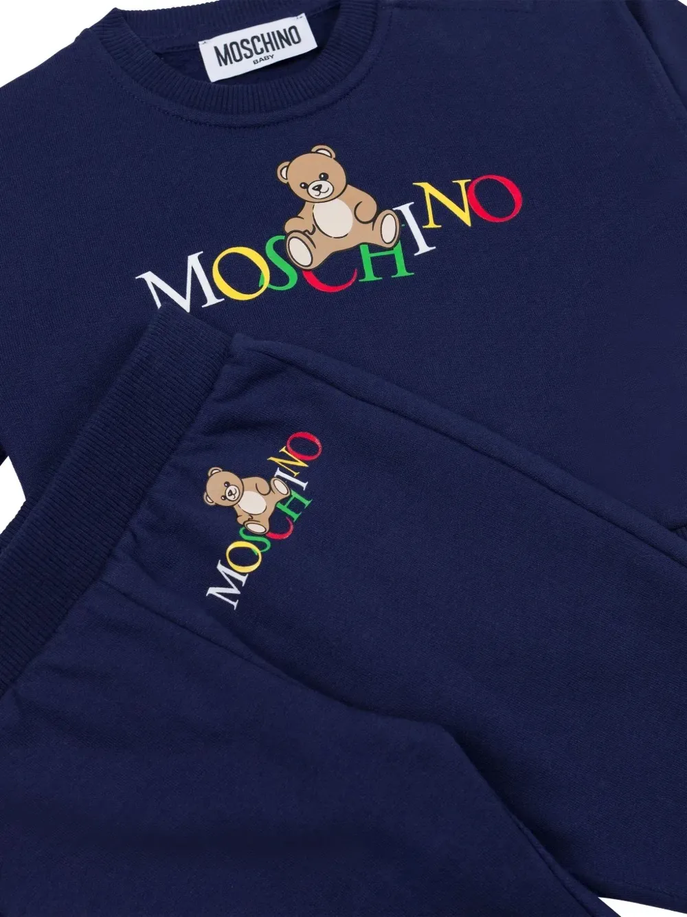 Logo-Printed Tracksuit Set