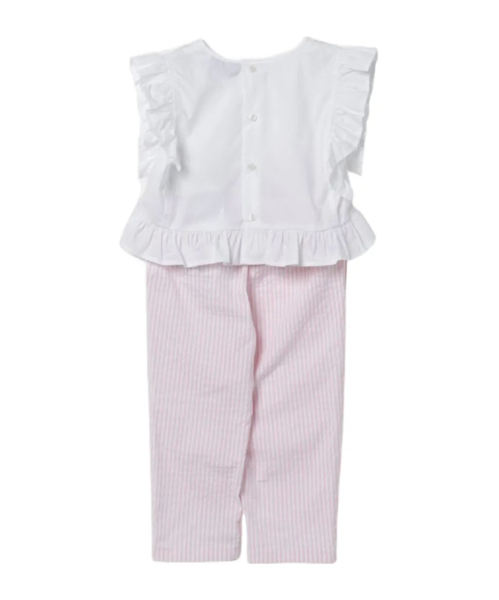 Logo-Patch Trouser Set