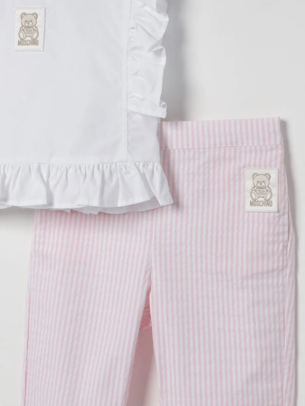 Logo-Patch Trouser Set