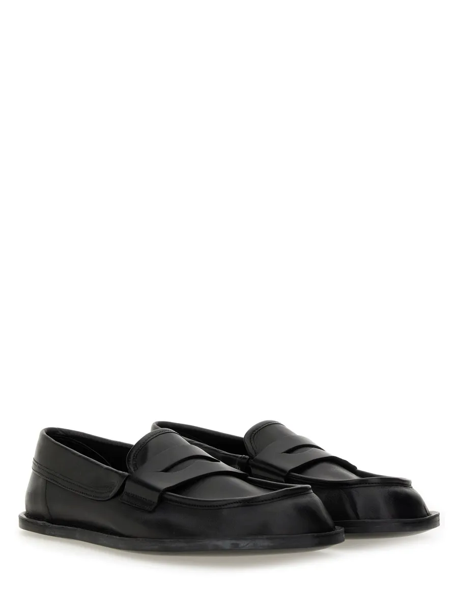 Round-Toe Slip-On Loafers