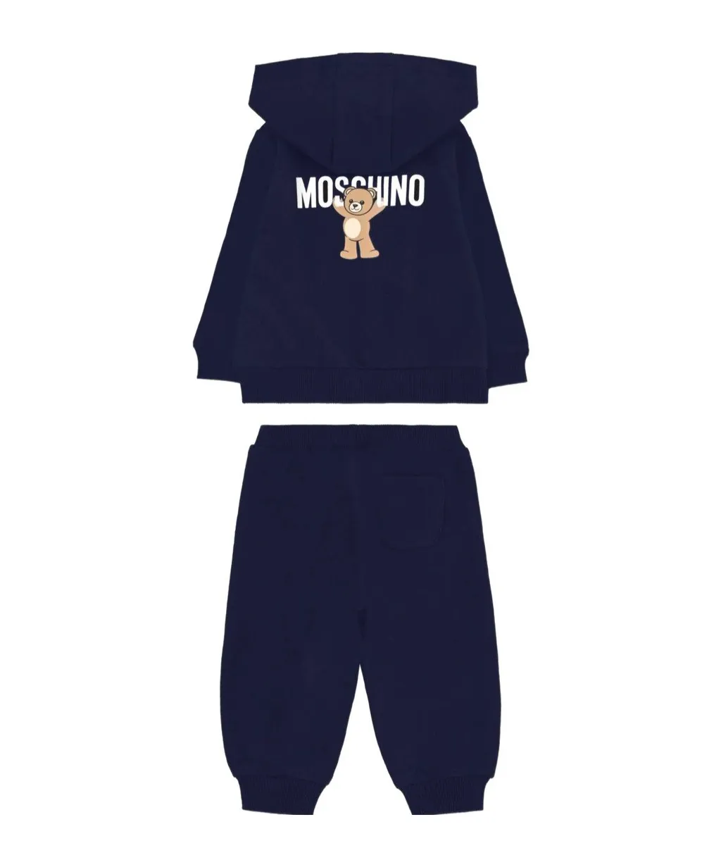 Zipper Sweatshirt And Pants Two-Piece Set