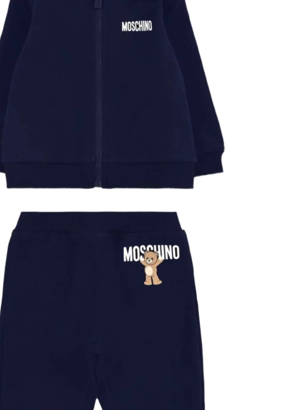 Zipper Sweatshirt And Pants Two-Piece Set