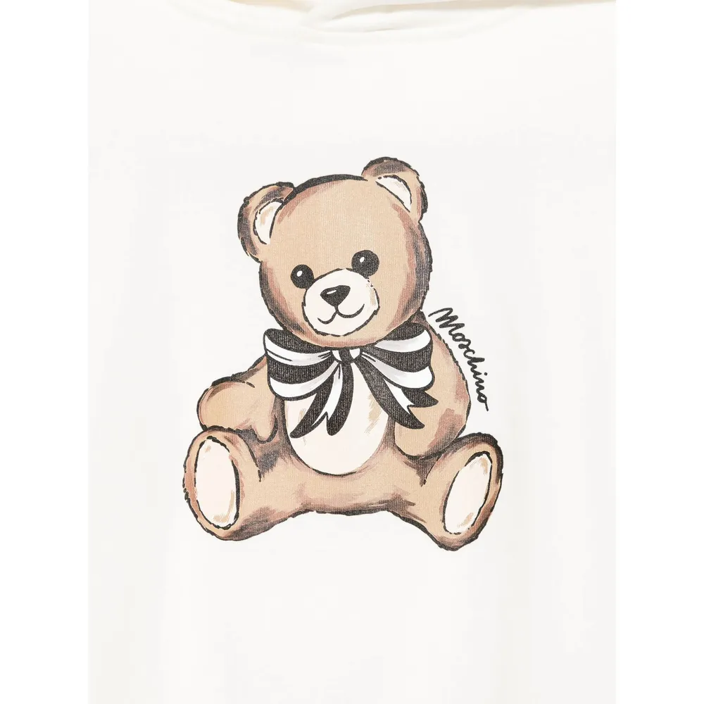 Teddy Print Hoodie