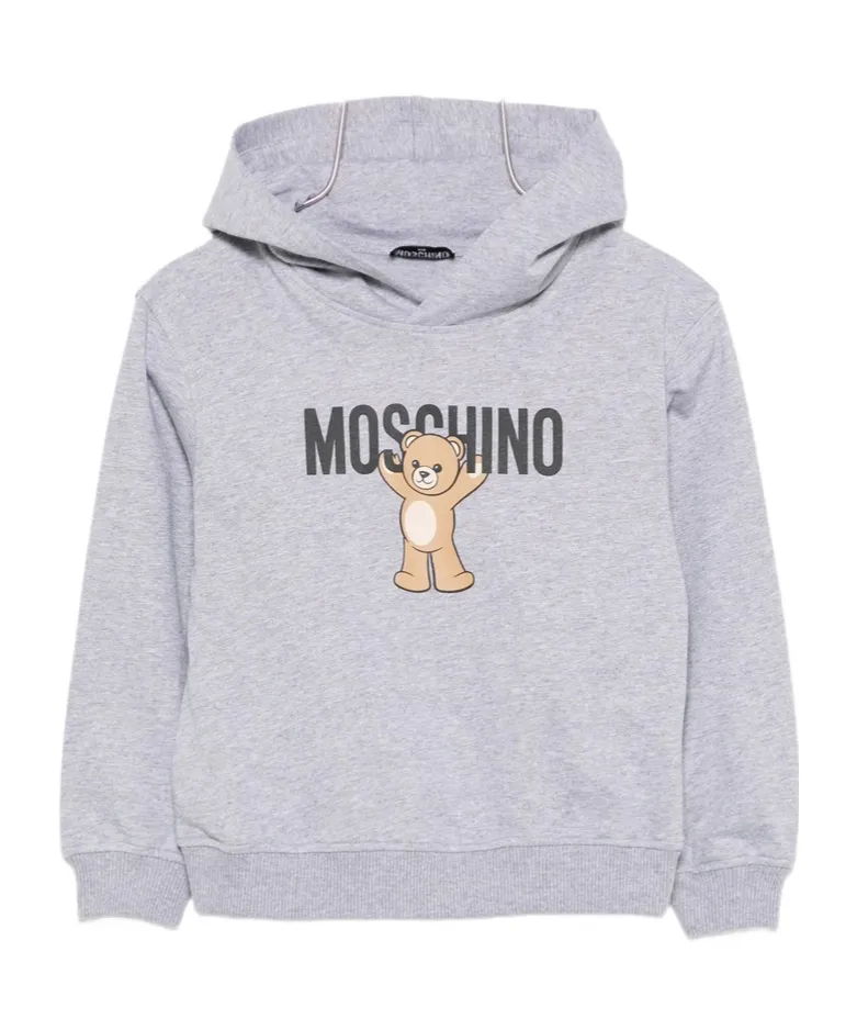 Teddy Print Hoodie
