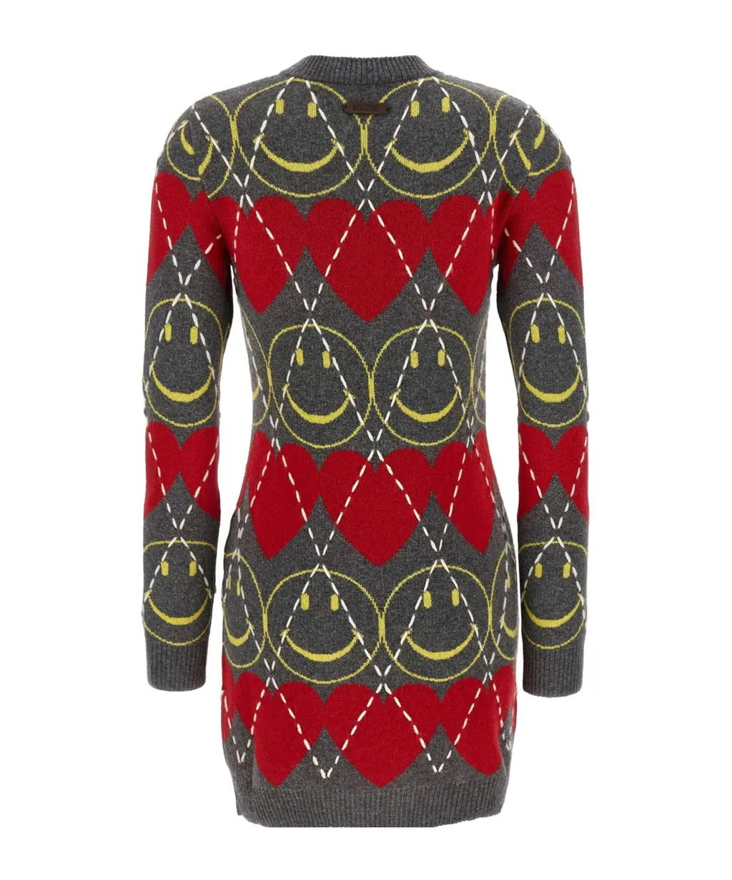 Crew Neck Knitted Dress
