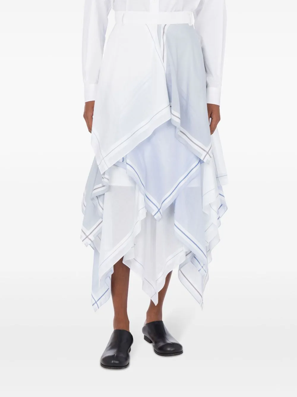 Asymmetric Maxi Skirt