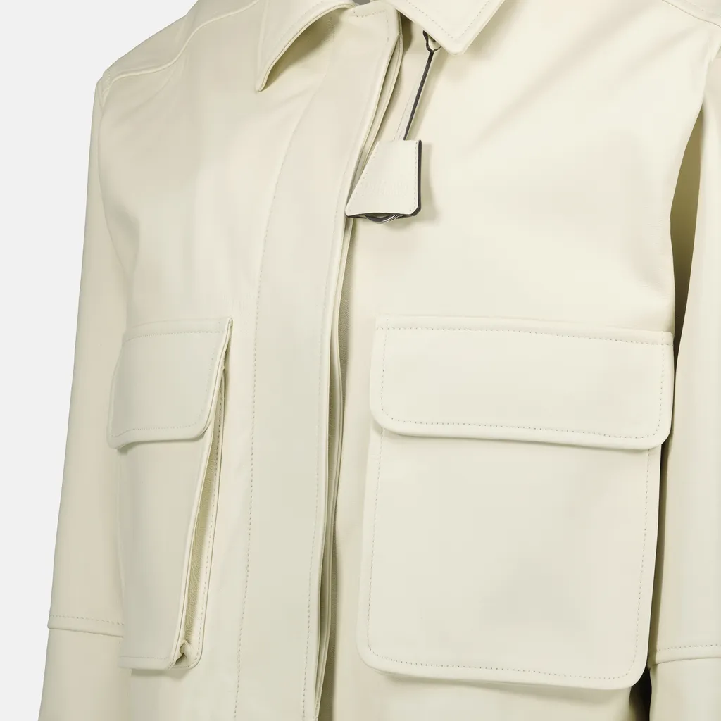 Lapel Long Sleeve Casual Jacket
