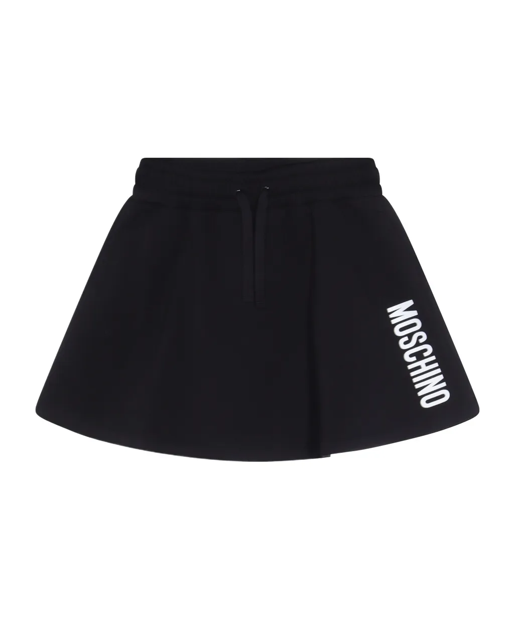 Drawstring Flared Skirt