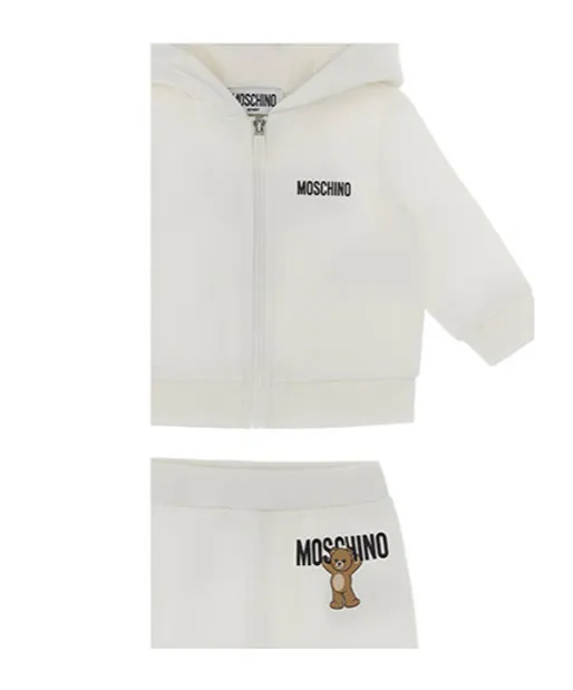 Teddy Print Tracksuit Set
