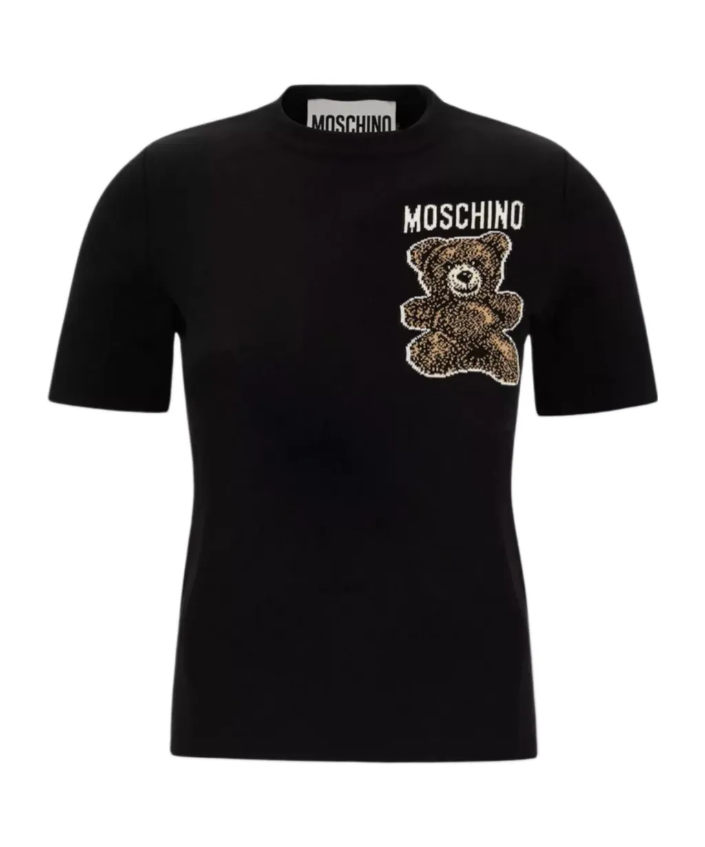 Teddy Embroidered T-Shirt