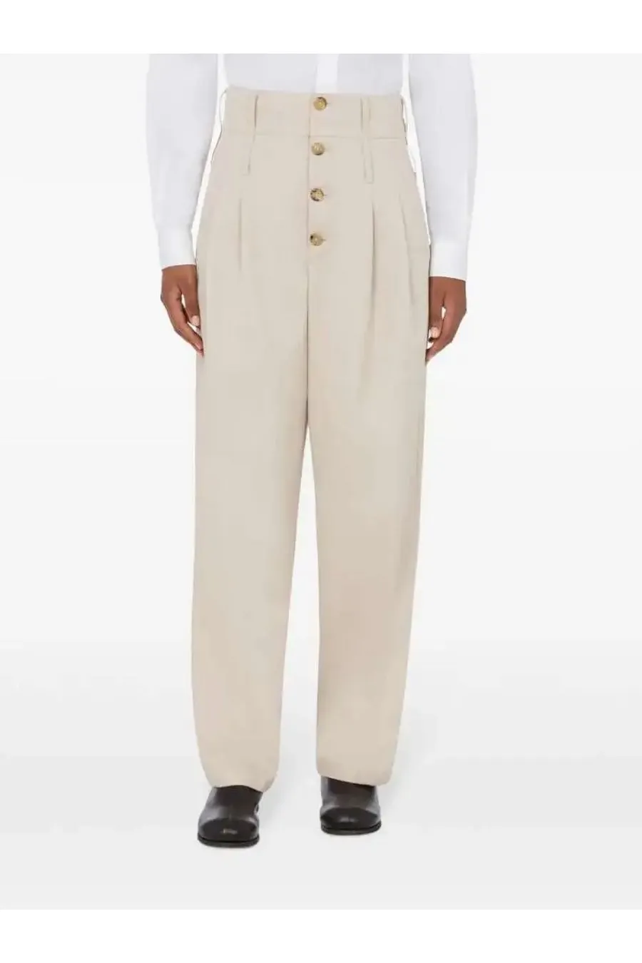 High-Waisted Trousers