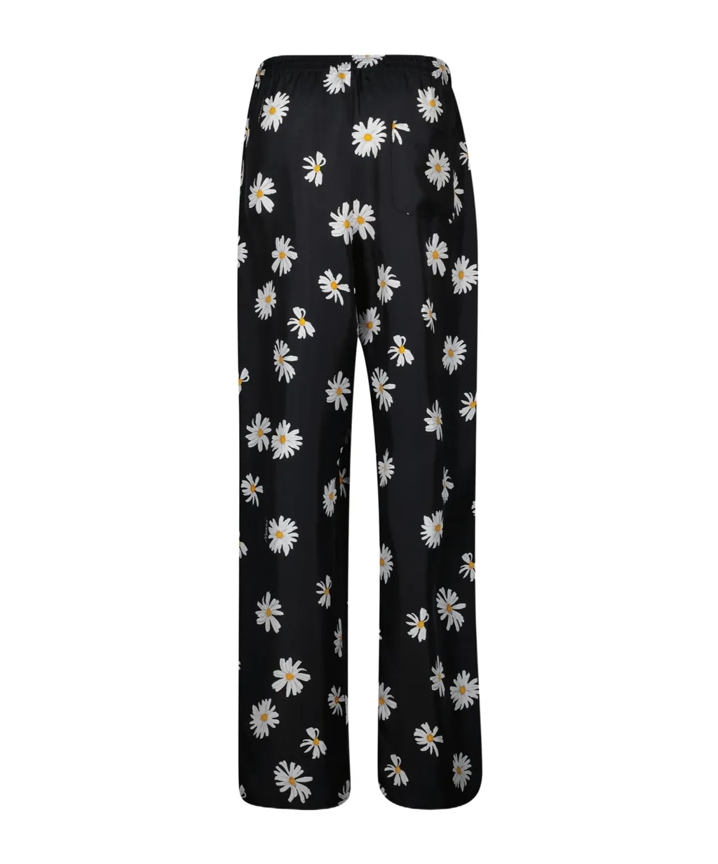 Floral Print Track Pants