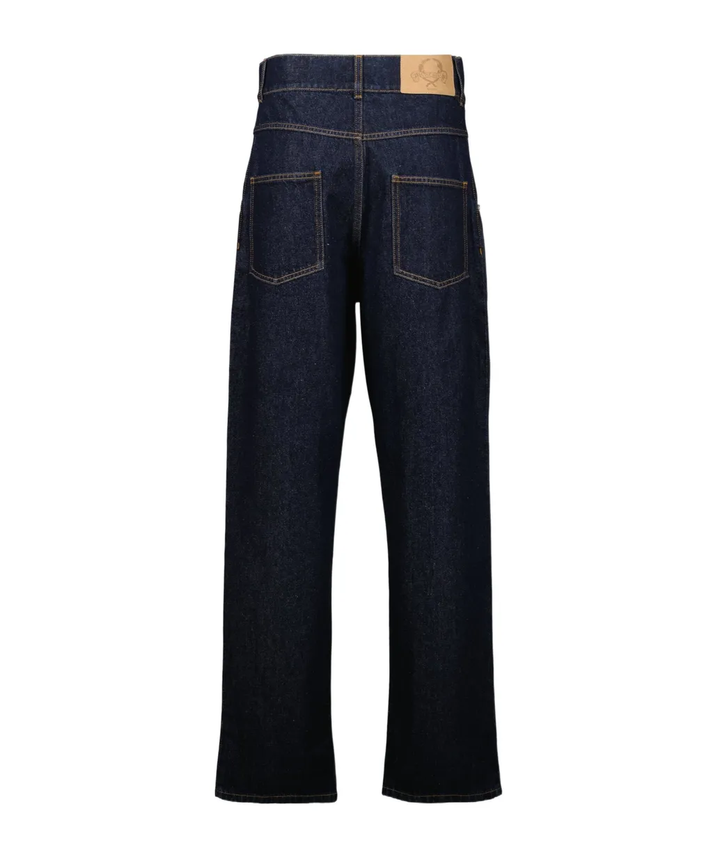 Belt Loop Denim Trousers