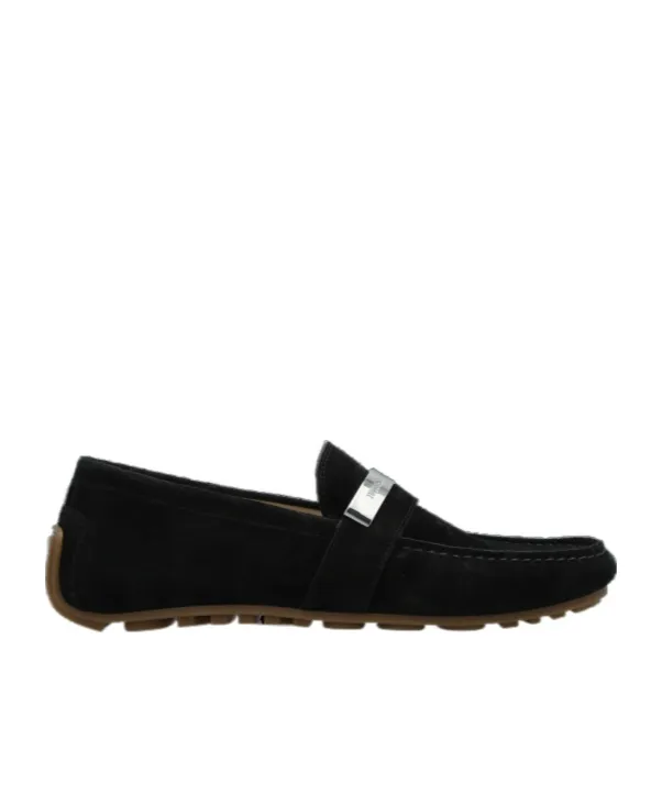Logo Engraved Loafers