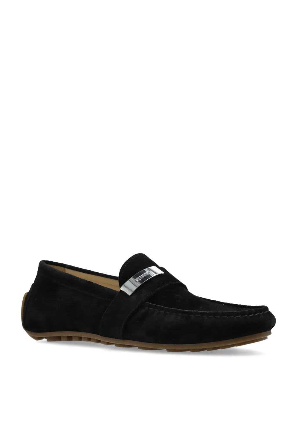 Logo Engraved Loafers