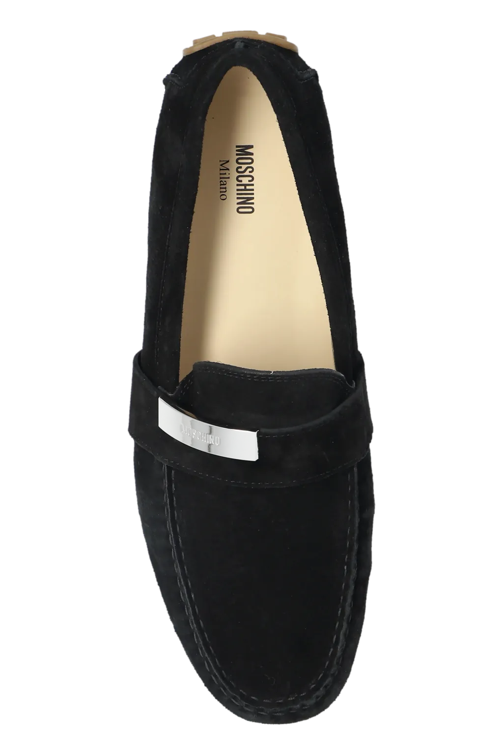 Logo Engraved Loafers