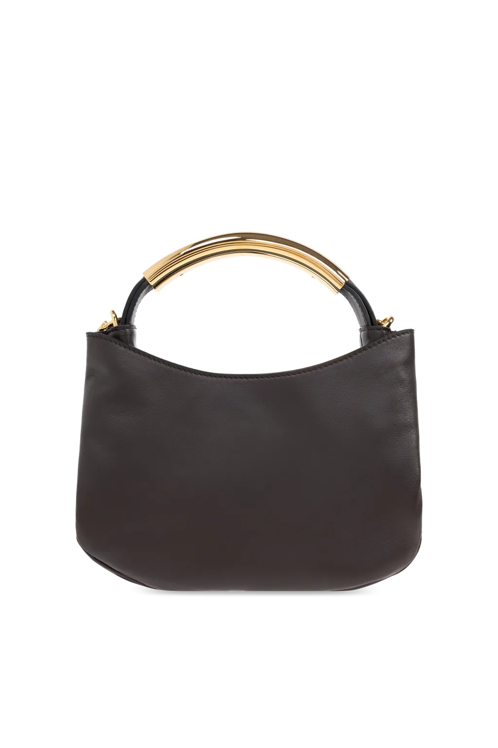 Logo Detailed Top Handle Bag