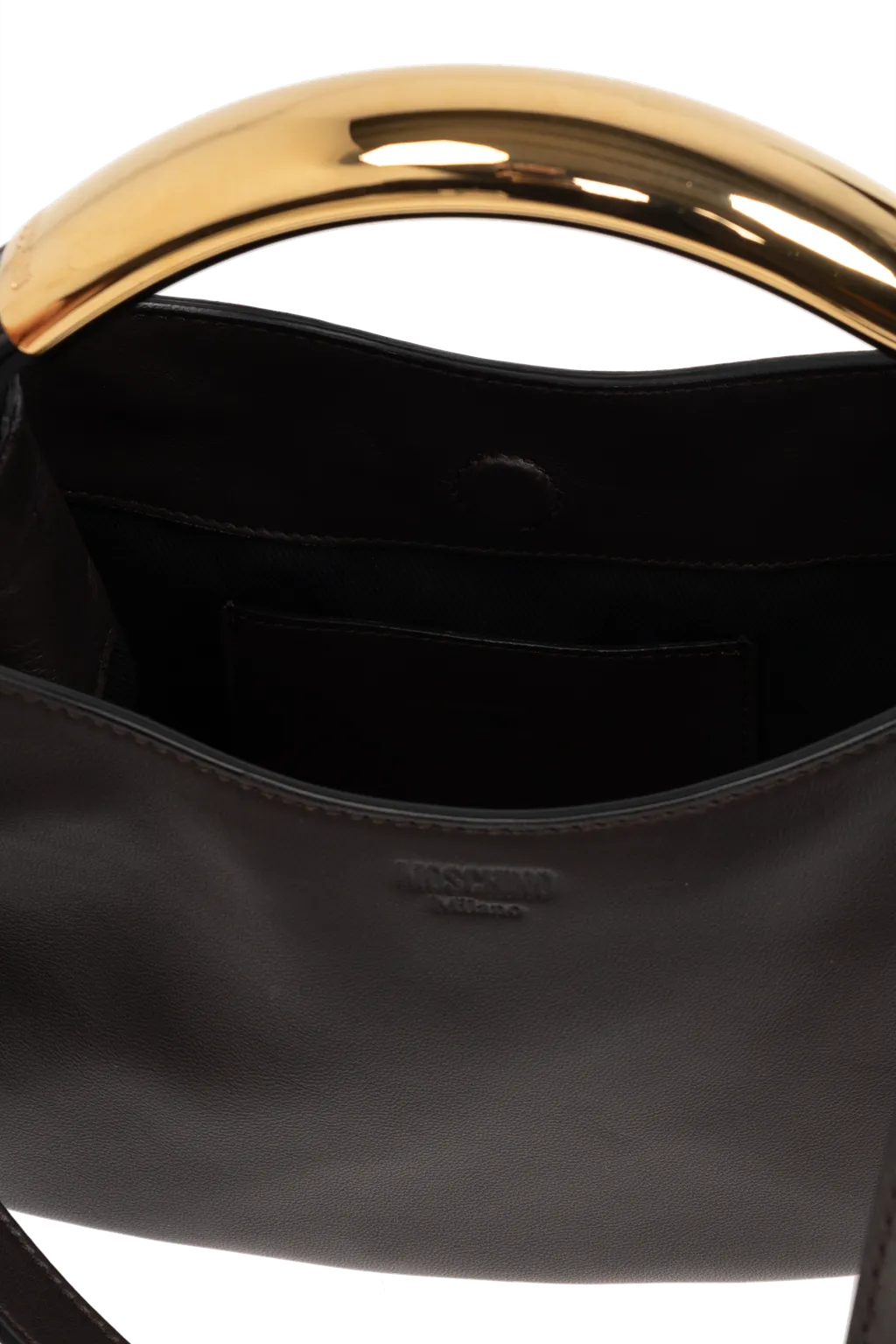 Logo Detailed Top Handle Bag