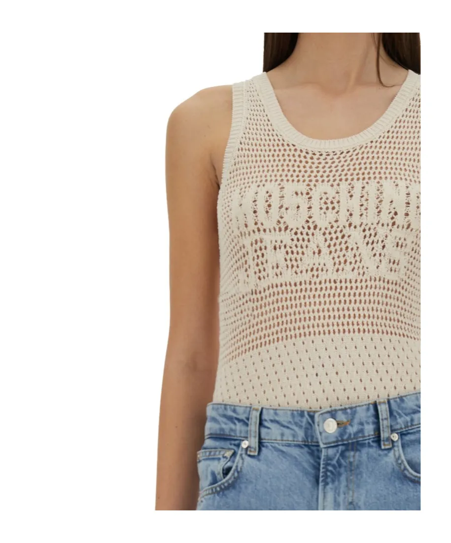 Mesh Top With Logo