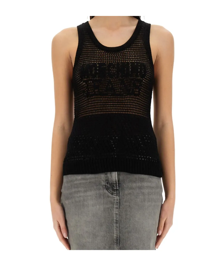 Mesh Top With Logo
