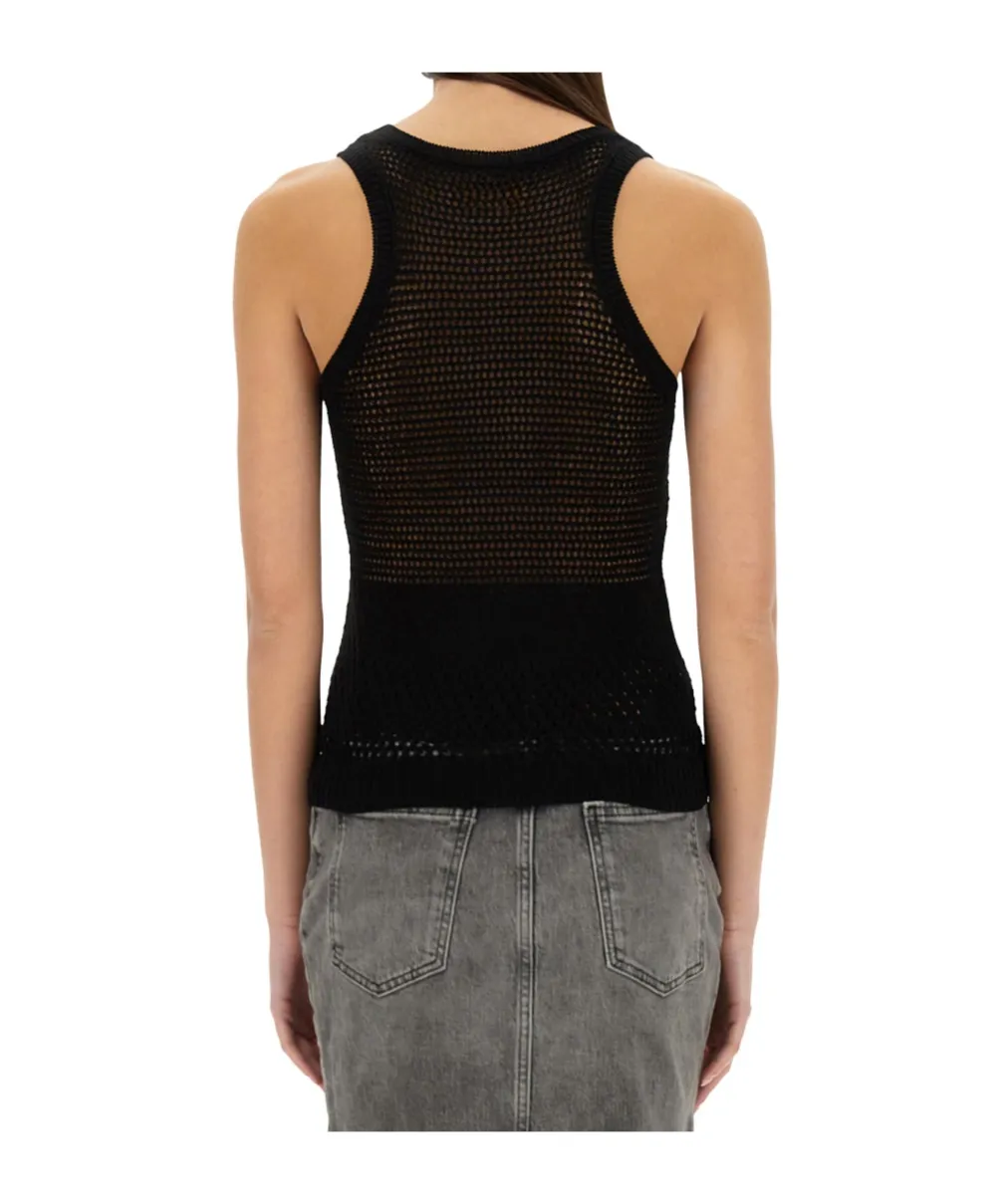 Mesh Top With Logo