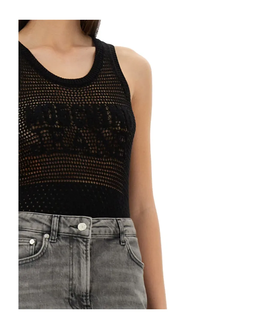 Mesh Top With Logo