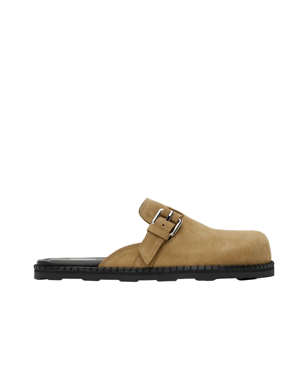 Round Toe Mules