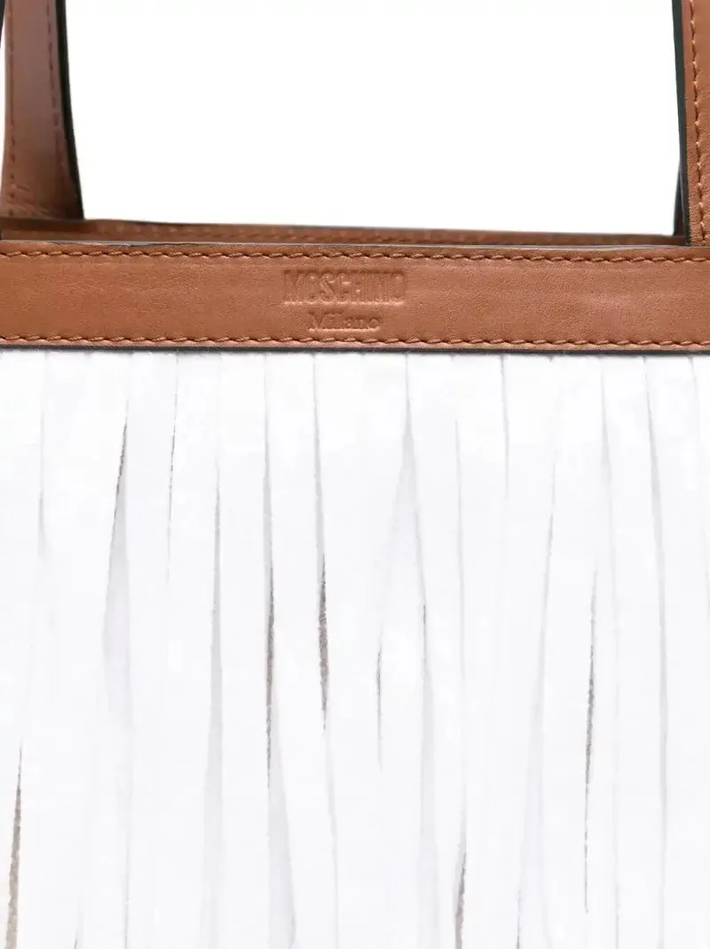 Fringe-Detailed Tote Bag
