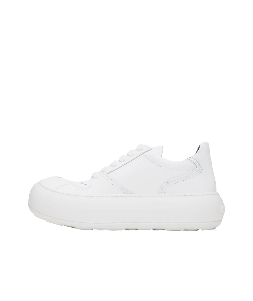 Lace-Up Low-Top Sneakers