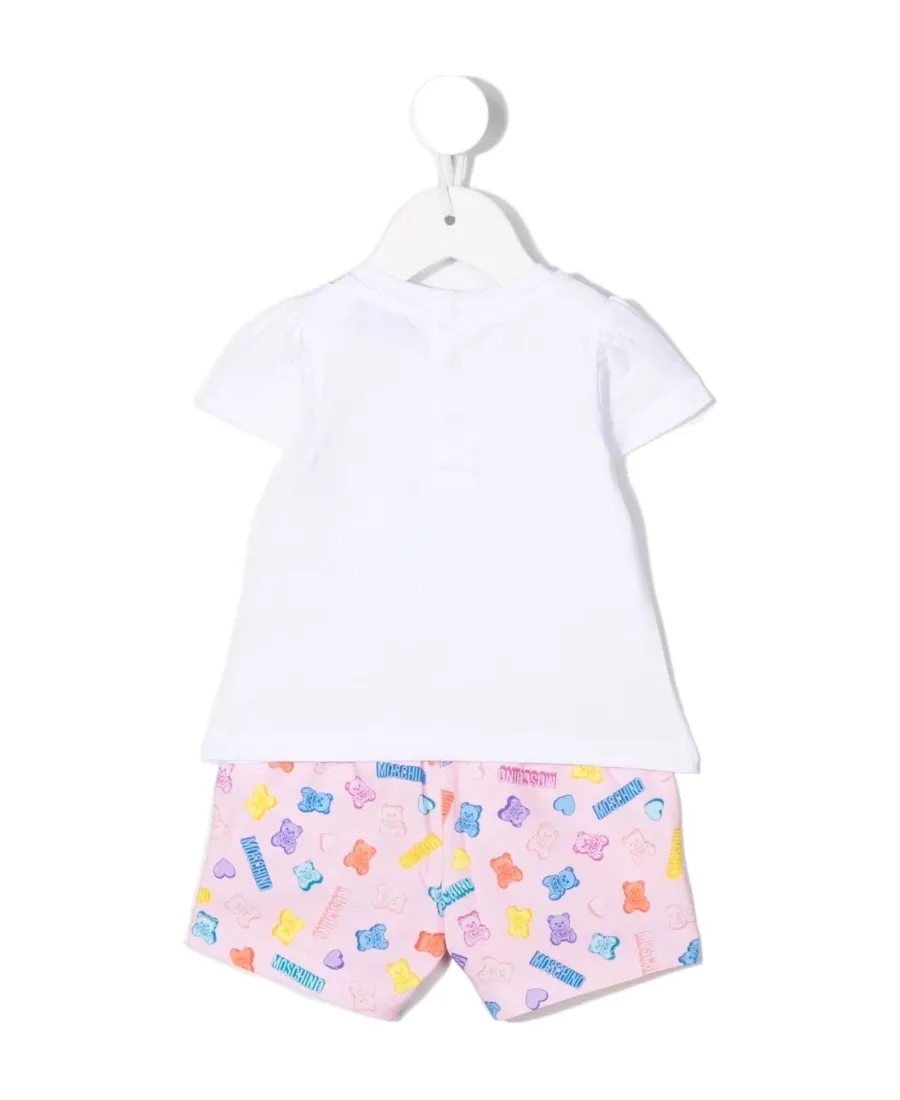 Teddy Bear Print Short Set
