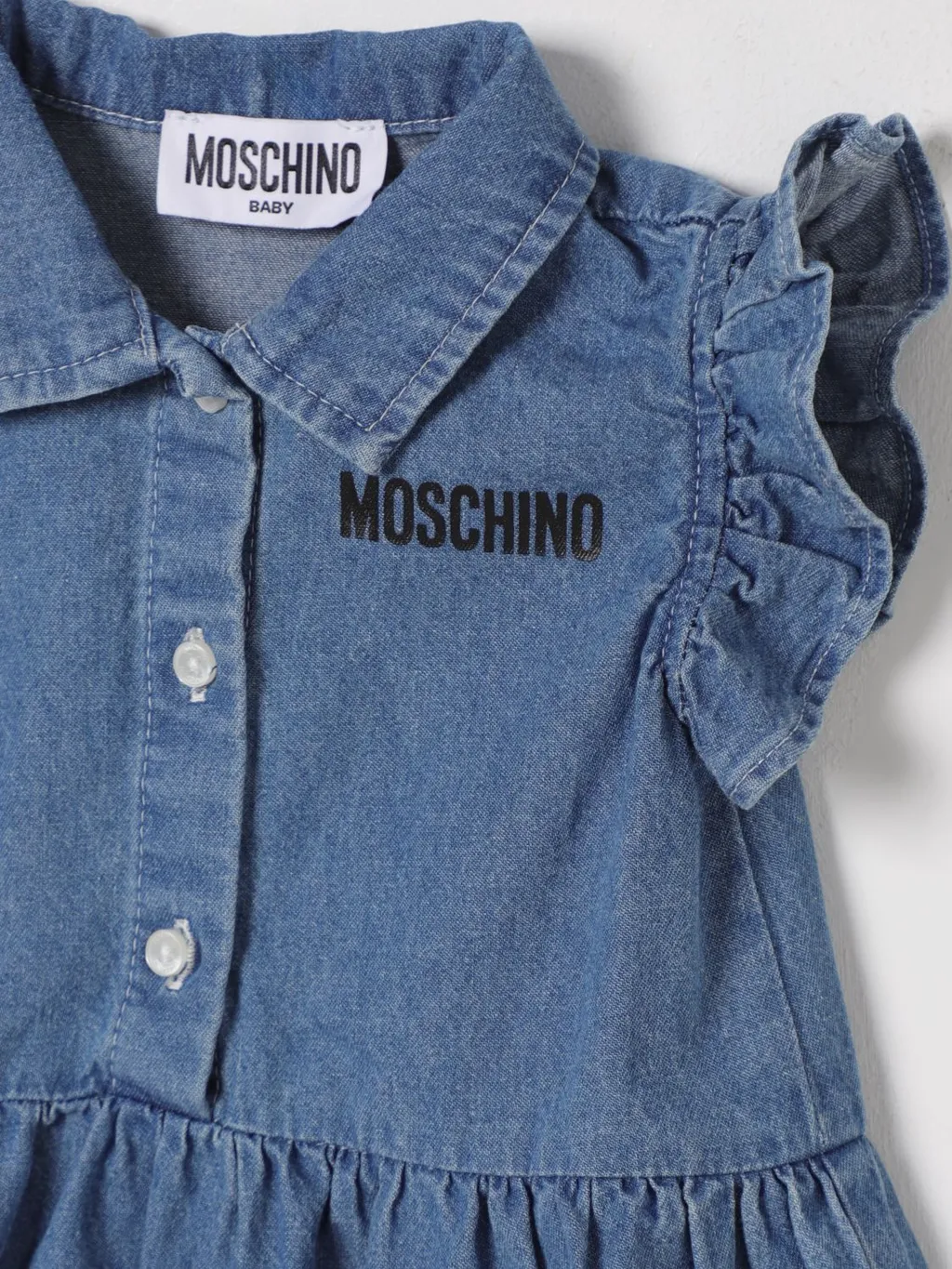 Teddy Bear Chambray Dress