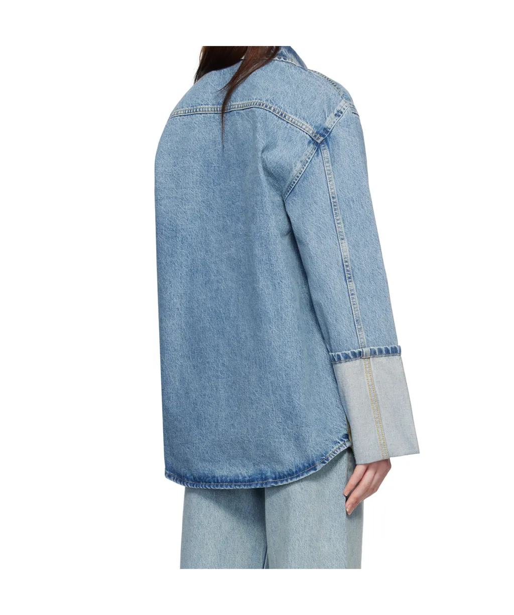 Long Sleeve Denim Shirt