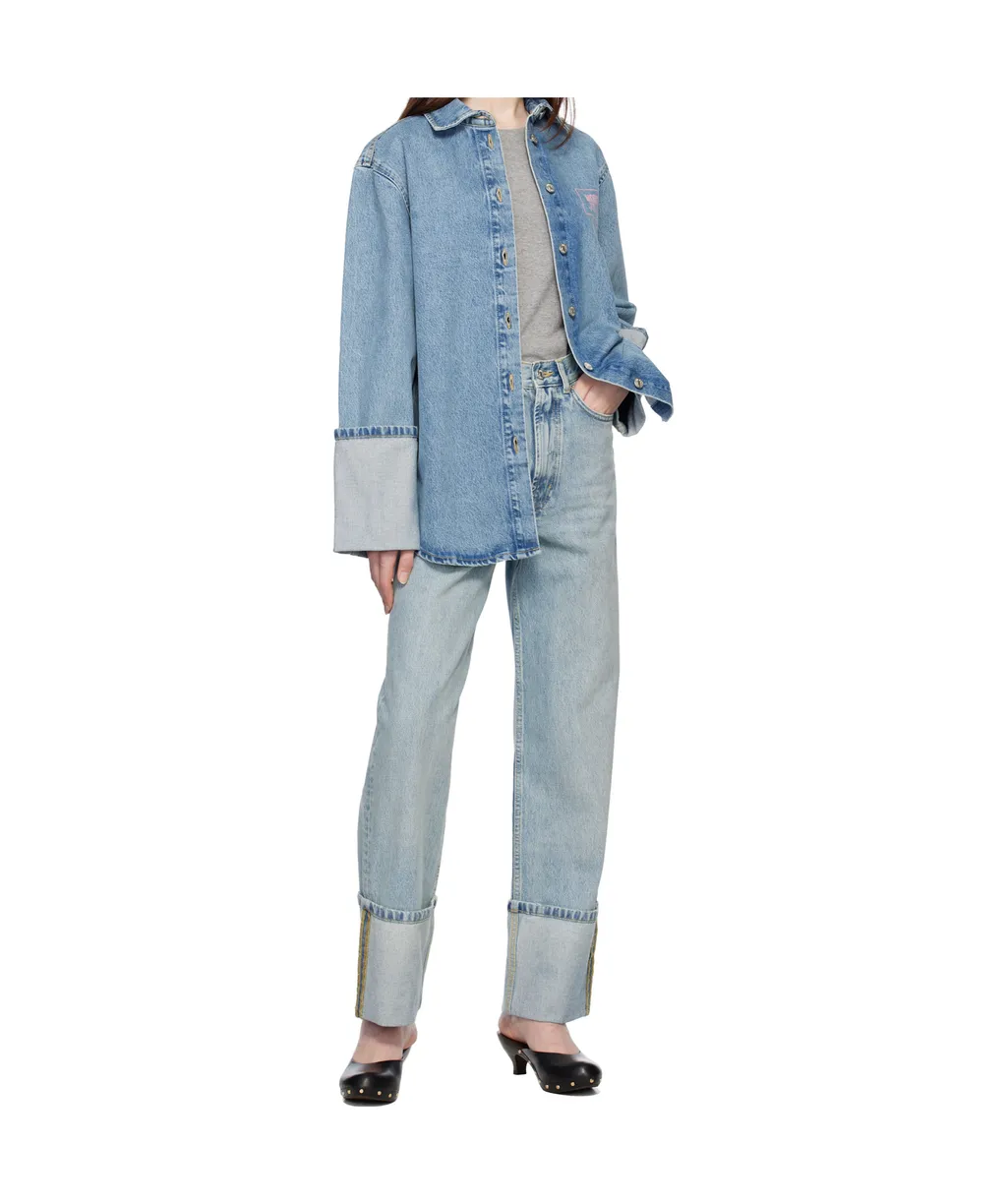 Long Sleeve Denim Shirt