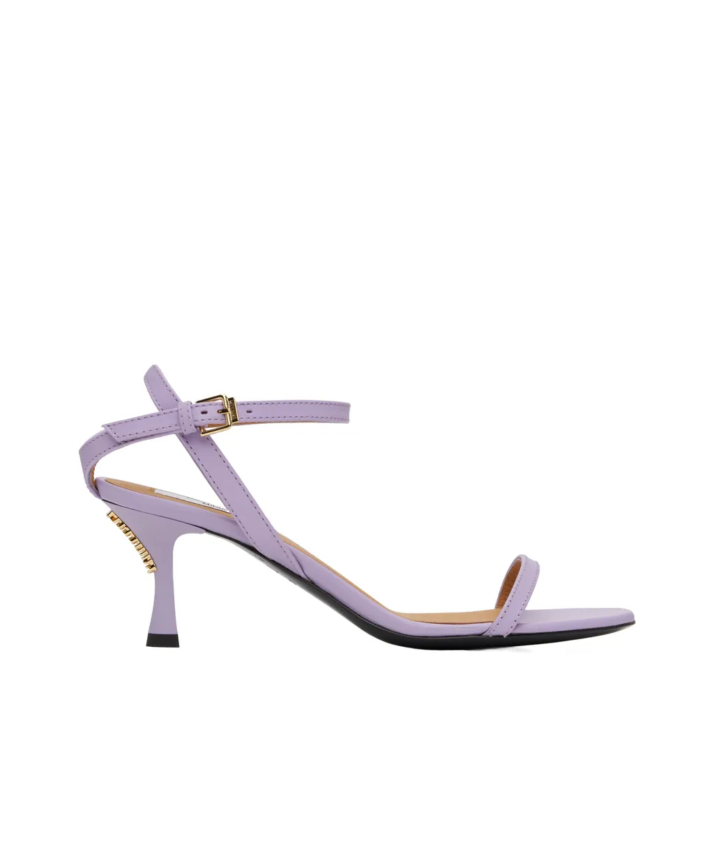 Buckle High Heel Sandals