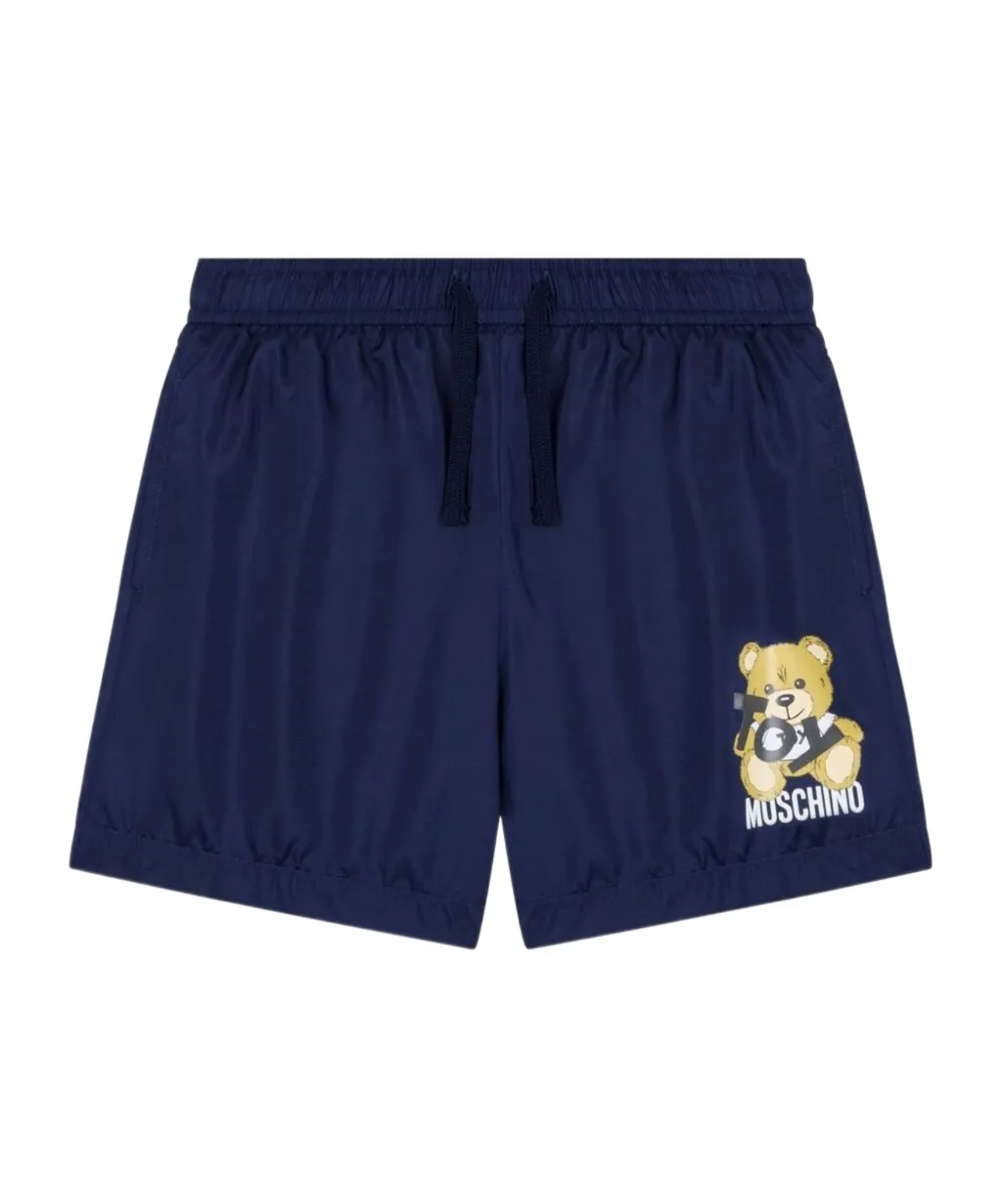 Logo Swim Shorts With Drawstring