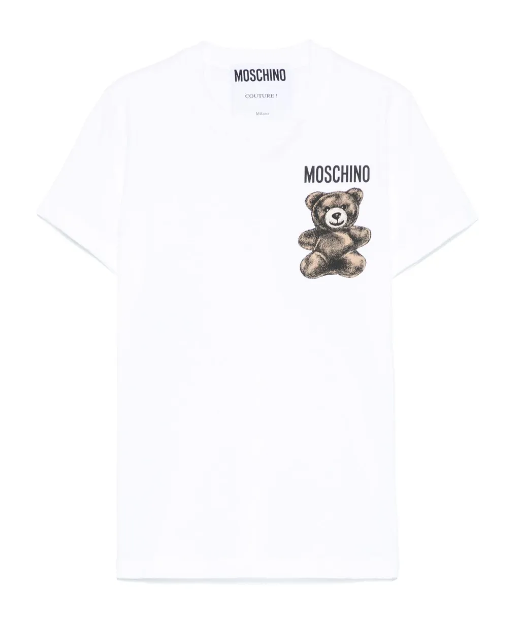 Leo Teddy-Print T-Shirt