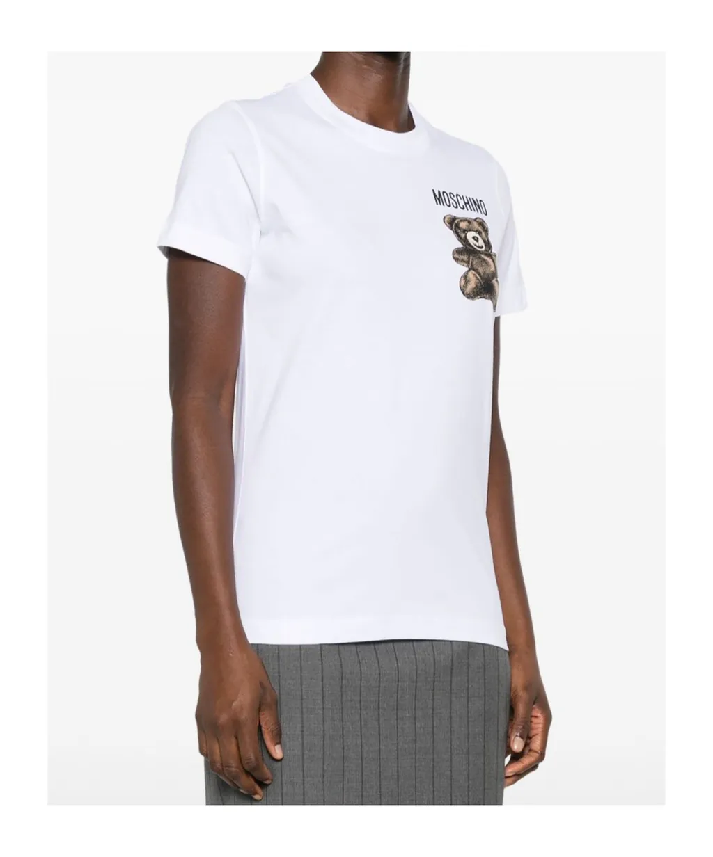 Leo Teddy-Print T-Shirt