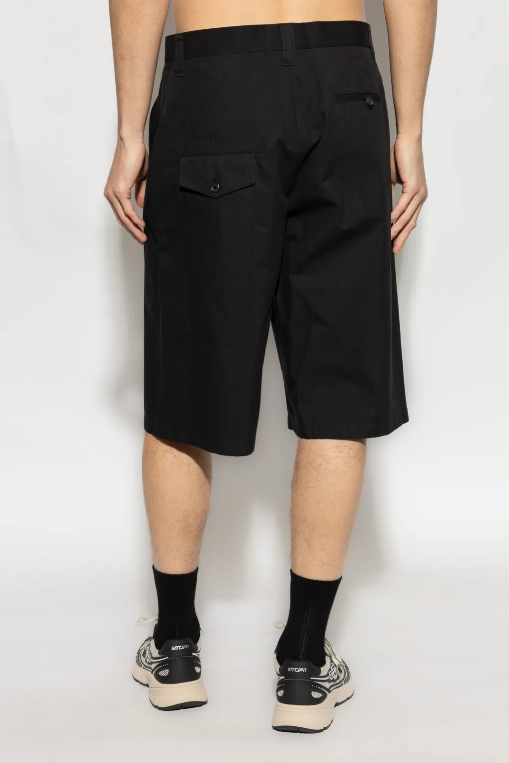 Straight Leg Bermuda Shorts