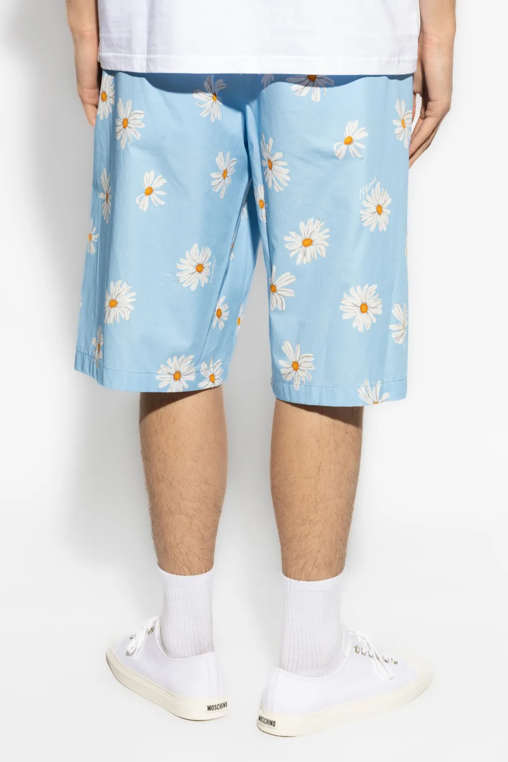 Floral Printed Knee-Length Shorts