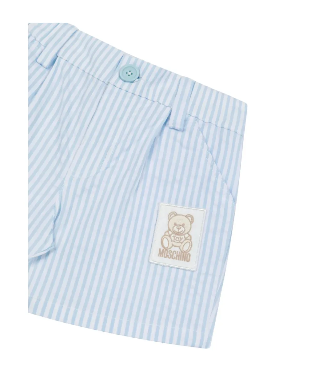 Teddy Bear Striped Shorts