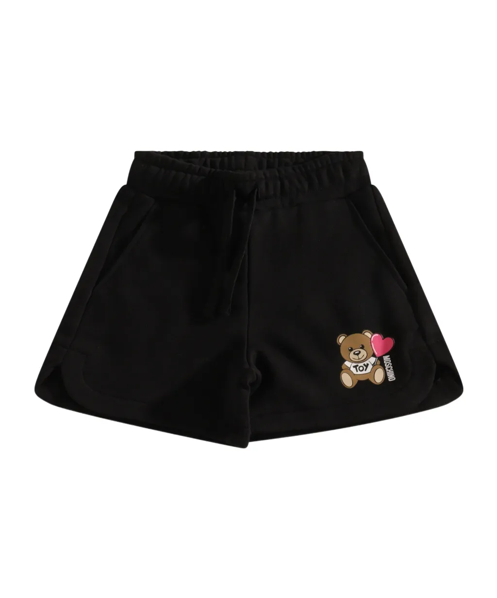 Teddy Curved Hem Shorts