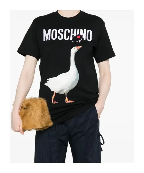 Logo Printed Crewneck T-Shirt