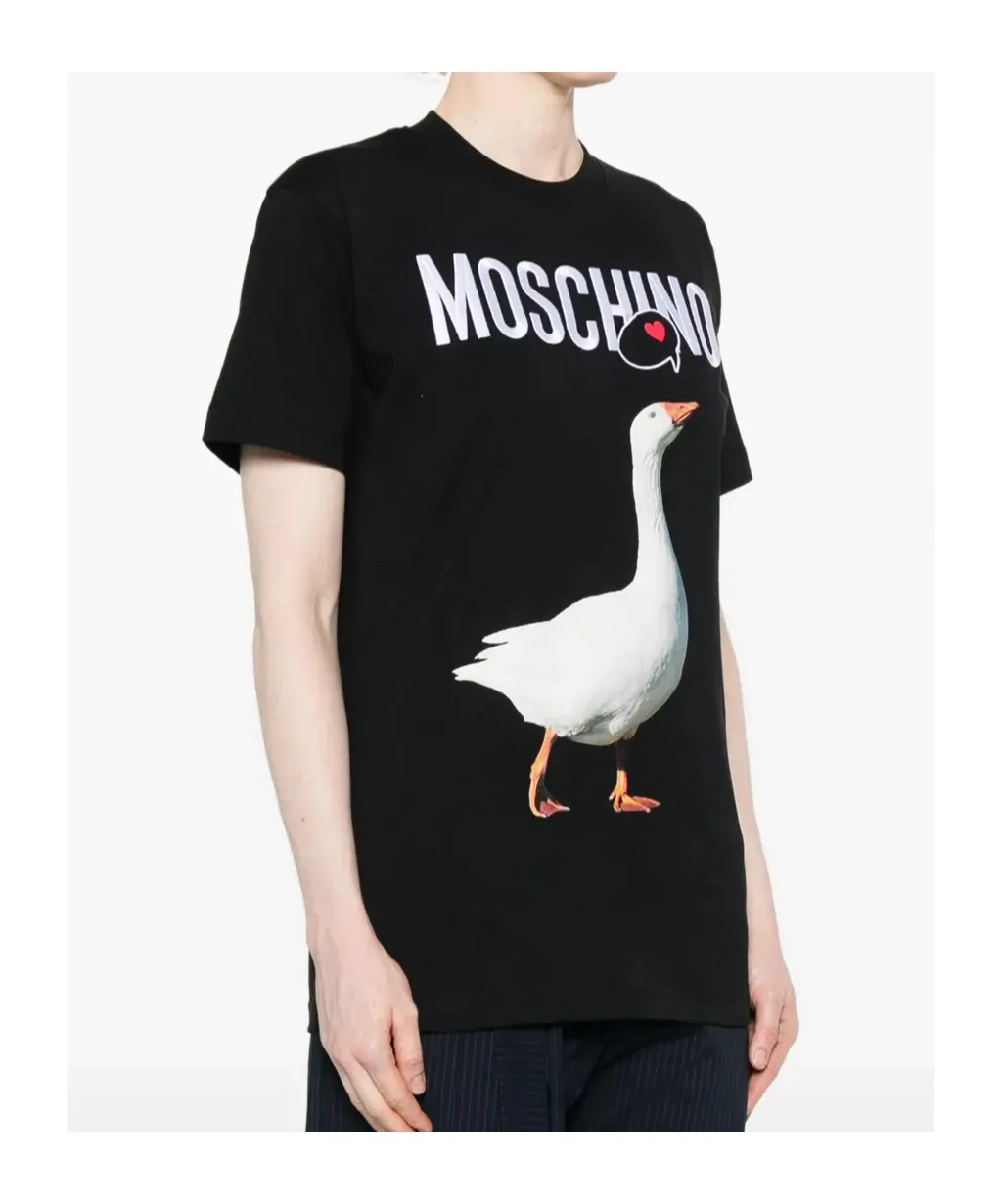 Logo Printed Crewneck T-Shirt