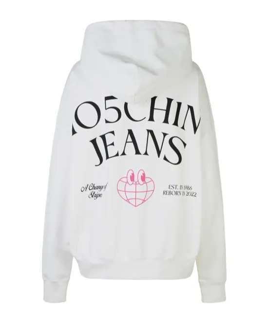 Logo Printed Drawstring Hoodie